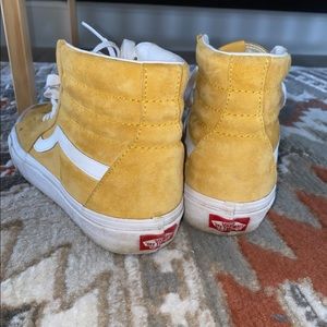 Vans Sk8-Hi Women's - Yellow/White